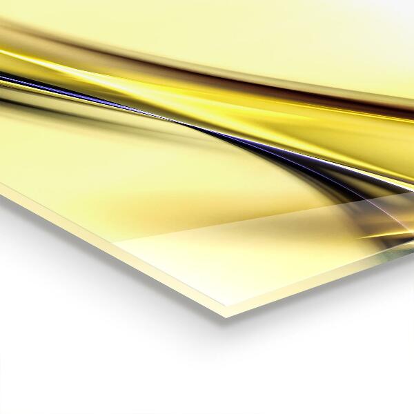 Crédence cuisine en verre Abstraction des vagues d'énergie