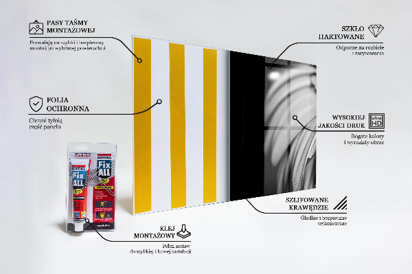 Panneau crédence cuisine Photo noir et blanc gerber