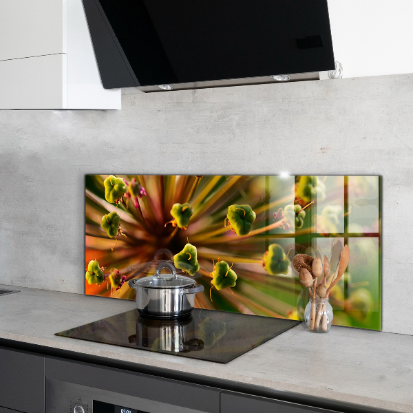 Panneau crédence cuisine Macrophotographie de fleurs