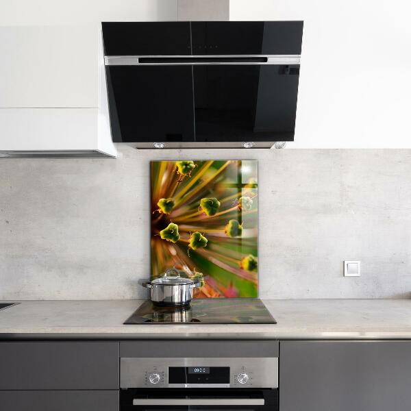 Panneau crédence cuisine Macrophotographie de fleurs