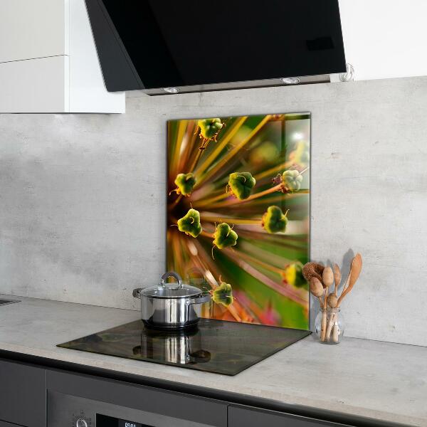 Panneau crédence cuisine Macrophotographie de fleurs