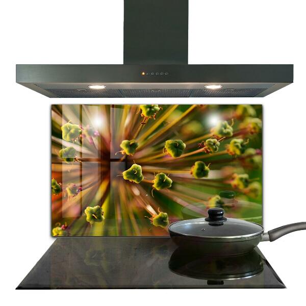 Panneau crédence cuisine Macrophotographie de fleurs