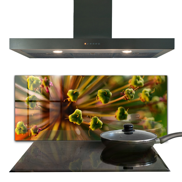 Panneau crédence cuisine Macrophotographie de fleurs