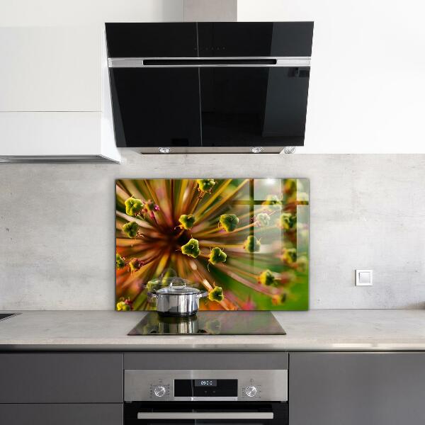 Panneau crédence cuisine Macrophotographie de fleurs