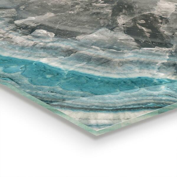 Crédence cuisine en verre Modèle de tourbillon de couleur abstraite