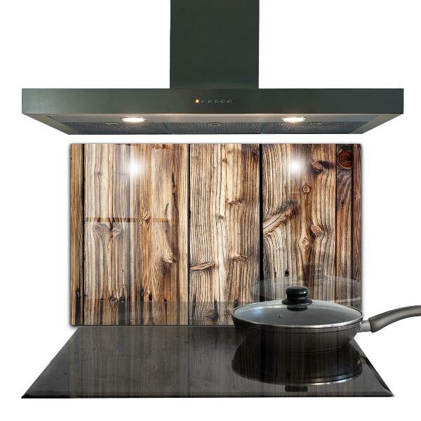 Crédence en verre Vieux bois de chêne