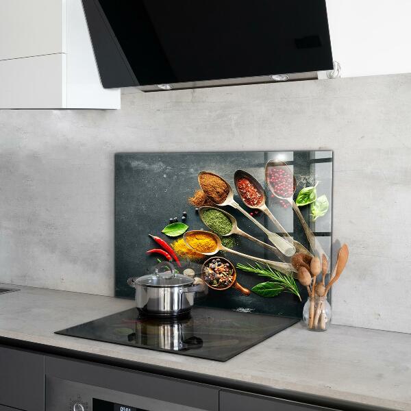 Crédence cuisine en verre Épices aromatiques