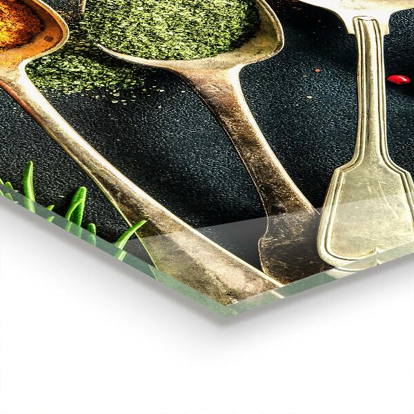 Crédence cuisine en verre Épices aromatiques