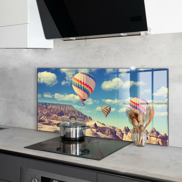 Verre pour crédence Ballons de cappadoce turquie