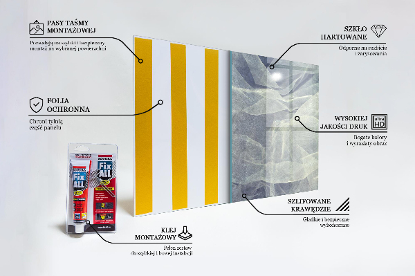 Crédence cuisine en verre Galaxie chaos fantastique