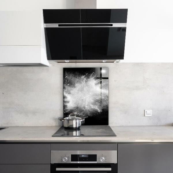 Crédence cuisine en verre Abstraction d'explosion de poudre