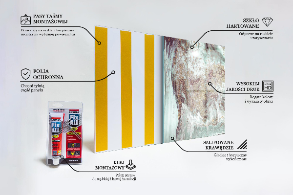 Crédence cuisine en verre Texture de pierre de marbre