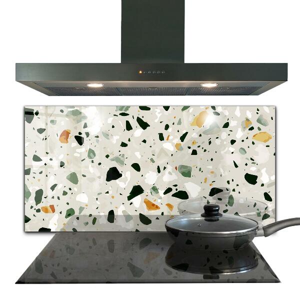 Verre pour crédence Pierre naturelle terrazzo