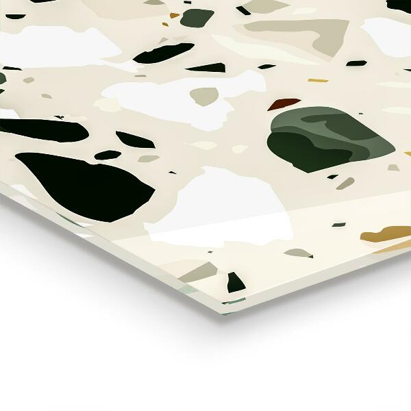 Verre pour crédence Pierre naturelle terrazzo