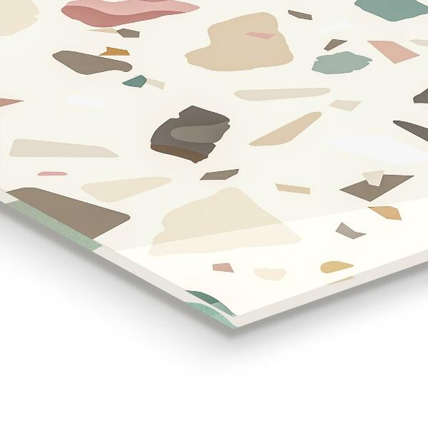 Verre pour crédence Terrazzo beige terrazzo