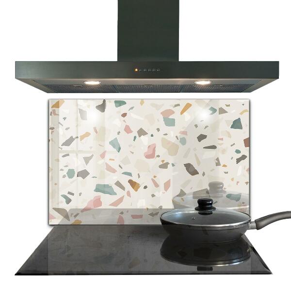 Verre pour crédence Terrazzo beige terrazzo
