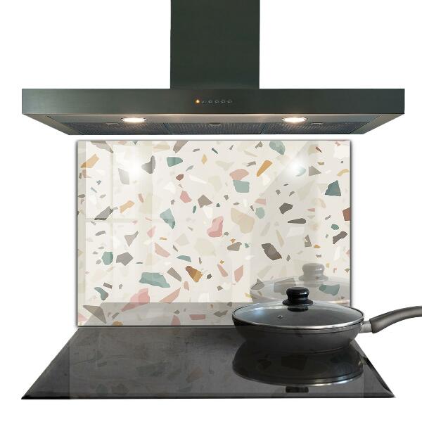 Verre pour crédence Terrazzo beige terrazzo