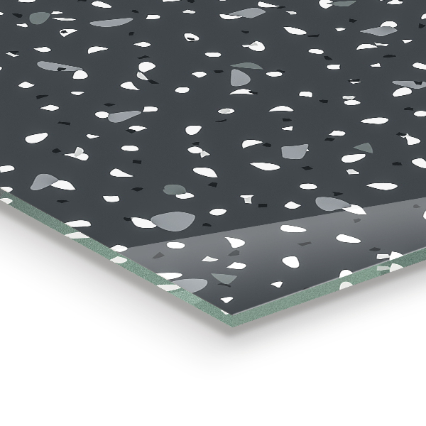 Crédence en verre Texture de pierre de terrazzo