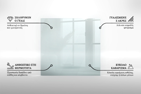 Plaque de sol en verre pour poêle 100x70 cm