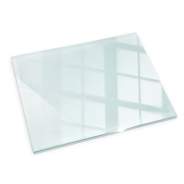 Plaque de sol en verre pour poêle 120x80 cm