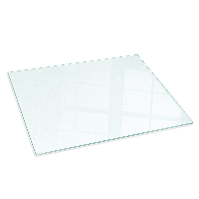 Plaque sous poêle rectangulaire semi-transparente 120x80 cm