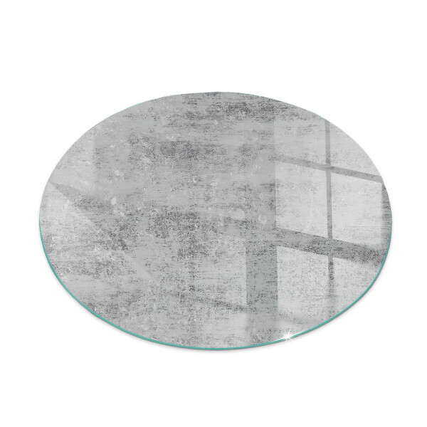 Ronde verre sous poêle à bois texture de fond abstraite