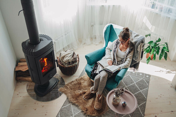 Ronde plaque de verre pour cheminée Modèle de feuille perforée