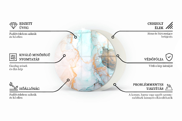 Ronde vitre sous poêle à bois texture de surface de la pierre