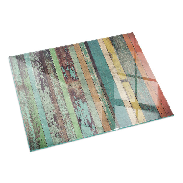 Rectangulaire plaque de sol en verre pour poêle Planches de différentes teintes