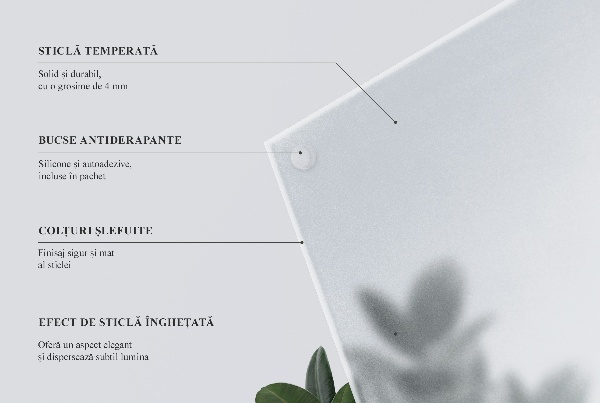 Plateau pour table ronde translucide