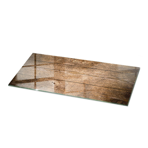 Plateau verre pour table rectangulaire Structure en bois écologique