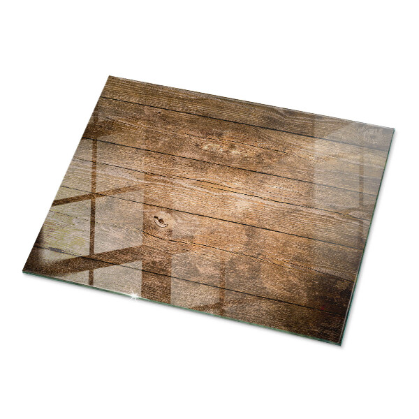 Plateau verre pour table rectangulaire Structure en bois écologique