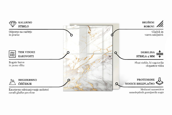 Plateau verre pour table rectangulaire Le bois en harmonie avec la résine
