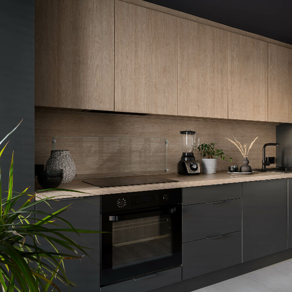 Transparent crédence en verre 100x30 cm