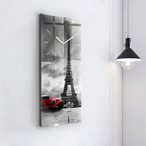 Horloge rectangulaire verticale Tour Effel Paris