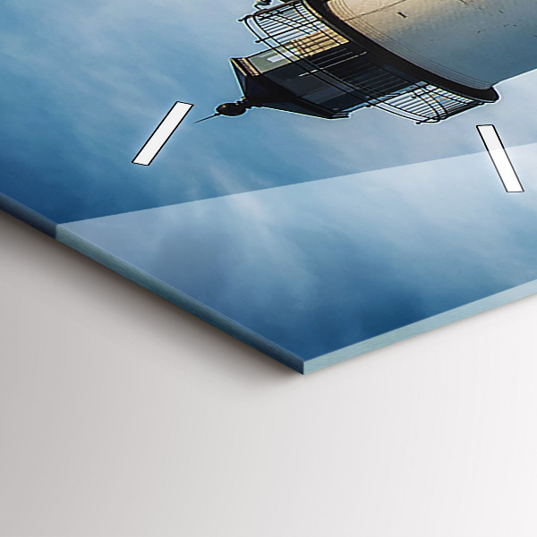 Horloge rectangulaire verticale 'Phare d''Annisquam'