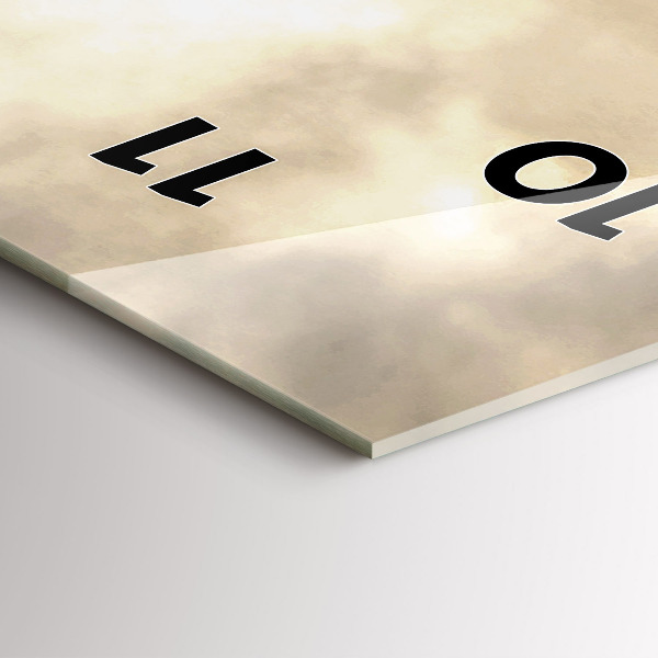 Horloge rectangulaire verticale Tours de New York