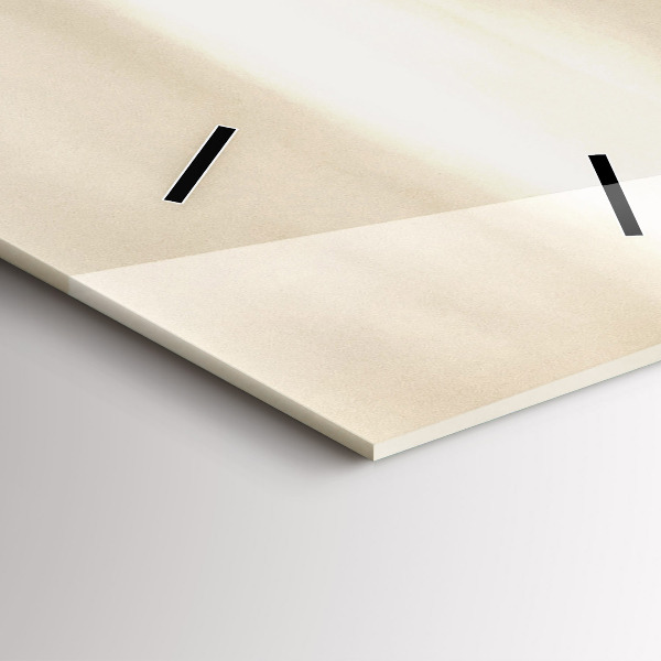 Horloge rectangulaire verticale Panorama paysager de Paris