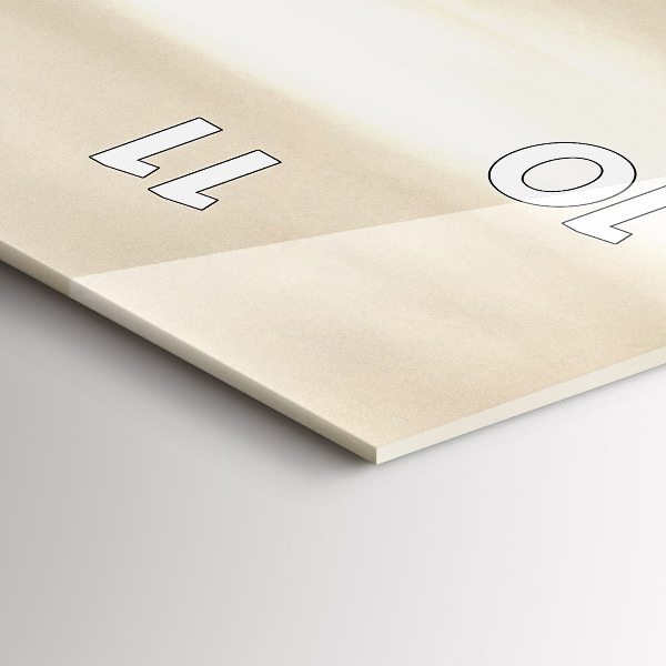 Horloge rectangulaire verticale Panorama paysager de Paris