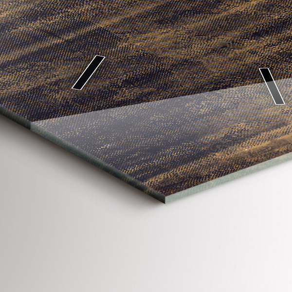 Horloge rectangulaire verticale 'L''impressionnisme dans l''art Place du Marché'