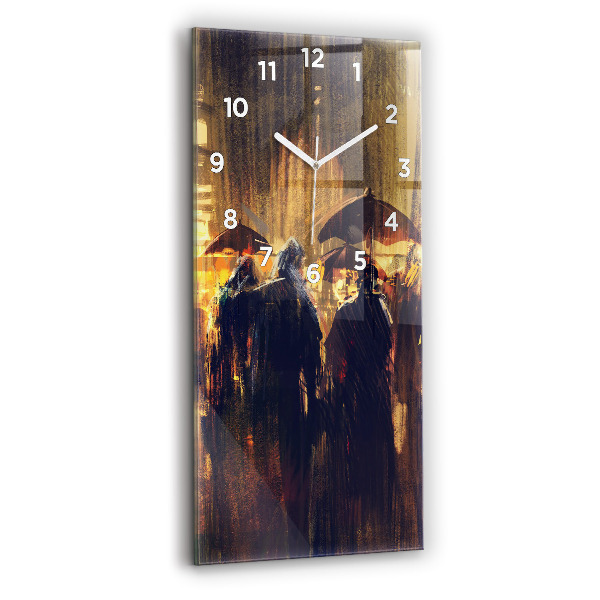Horloge rectangulaire verticale 'L''impressionnisme dans l''art Place du Marché'