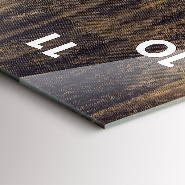 Horloge rectangulaire verticale 'L''impressionnisme dans l''art Place du Marché'