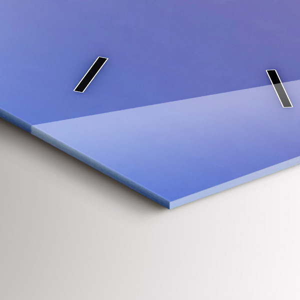 Horloge rectangulaire verticale Vue de Barcelone