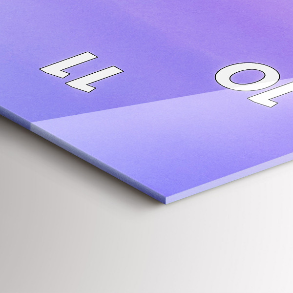 Horloge rectangulaire verticale Alpes allemandes Munich