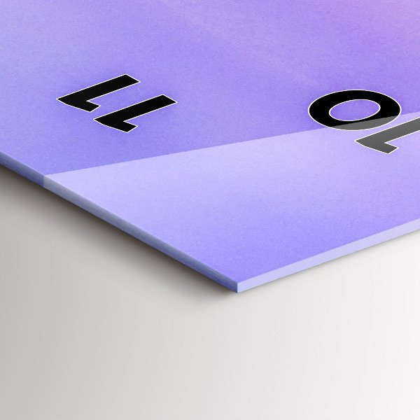 Horloge rectangulaire verticale Alpes allemandes Munich