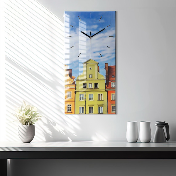 Horloge rectangulaire verticale Wroclaw - Vieille ville