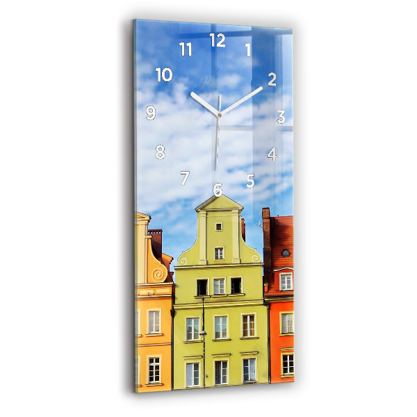 Horloge rectangulaire verticale Wroclaw - Vieille ville