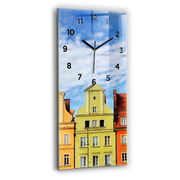 Horloge rectangulaire verticale Wroclaw - Vieille ville