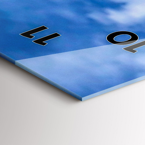 Horloge rectangulaire verticale Wroclaw - Vieille ville