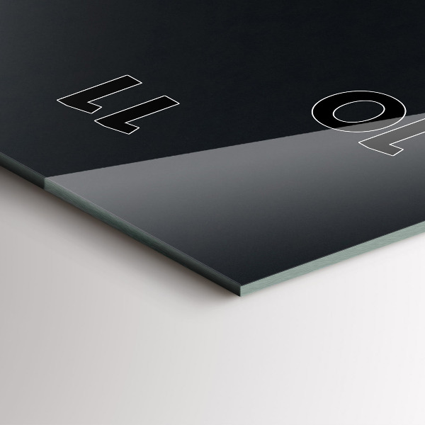 Horloge murale verticale Café en grains